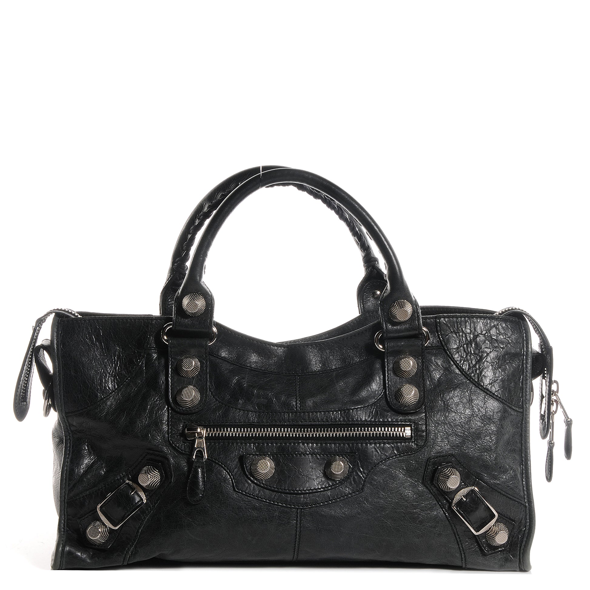 Balenciaga Agneau Giant 21 Silver Hardware Part Time Black 1 of 8