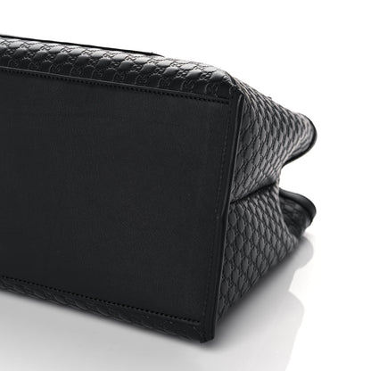 Gucci Soft Microguccissima Medium Tote Black 10 of 11