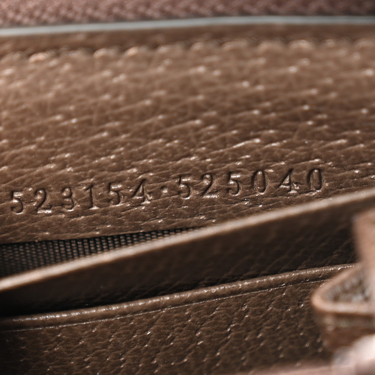 Gucci GG Supreme Monogram Web Ophidia Zip Around Wallet Brown 8 of 9