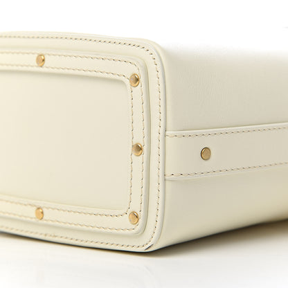 Chloe Smooth Calfskin Mini Roy Bucket Bag Natural White 9 of 10