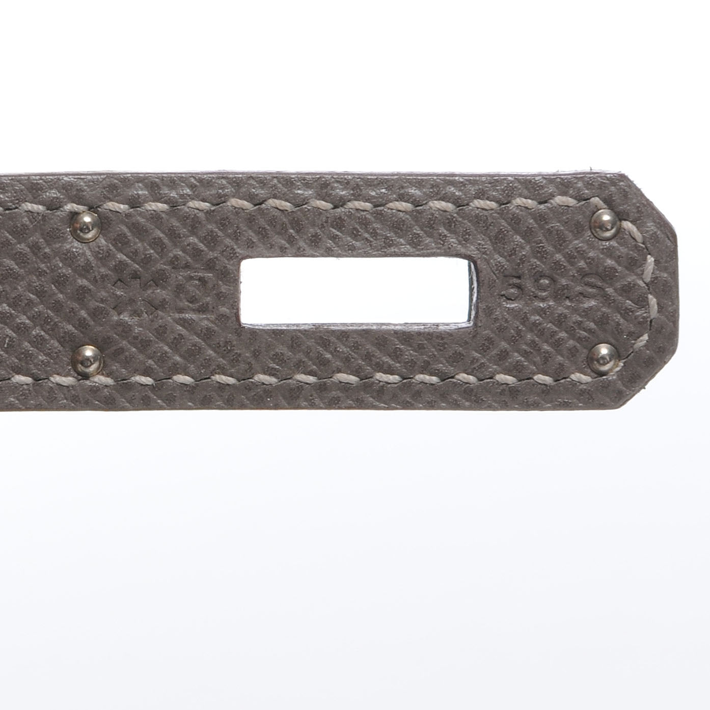 Epsom Candy Birkin 35 Etain Bleu Thalassa