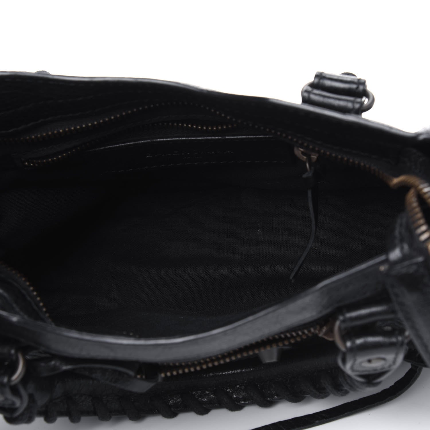 Balenciaga Agneau Classic Hardware Mini City Black 4 of 5