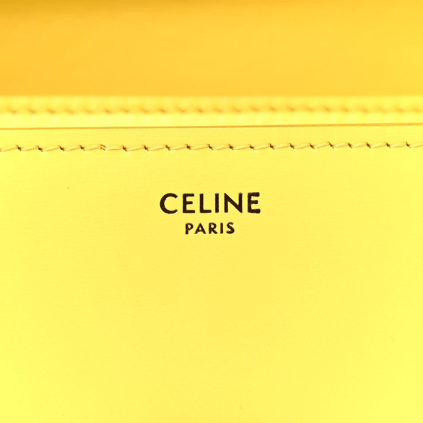 Box Calfskin Teen Classic Box Flap Bag Yellow