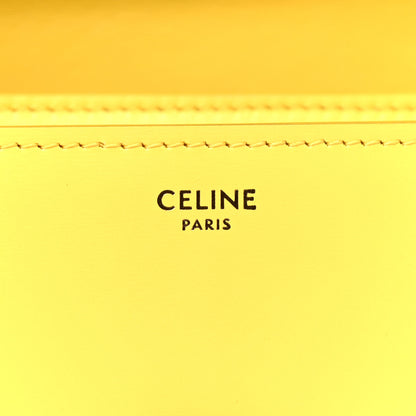 Celine Box Calfskin Teen Classic Box Flap Bag Yellow 6 of 12