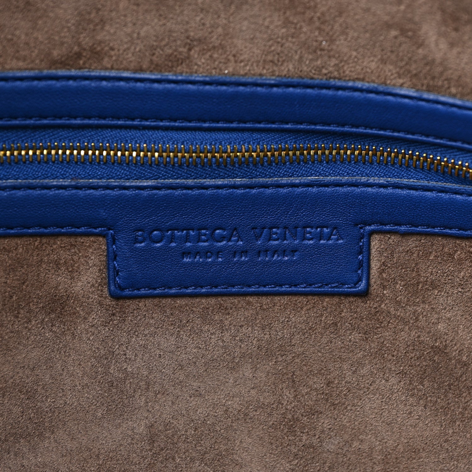 Bottega Veneta Nappa Intrecciato Maxi Convertible Tote Cobalt 6 of 11
