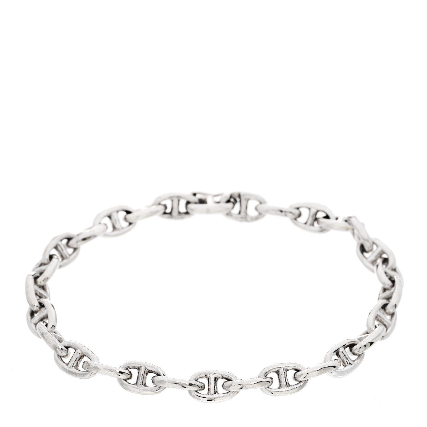 Hermes Sterling Silver PM Chaine D'Ancre Bracelet 1 of 4