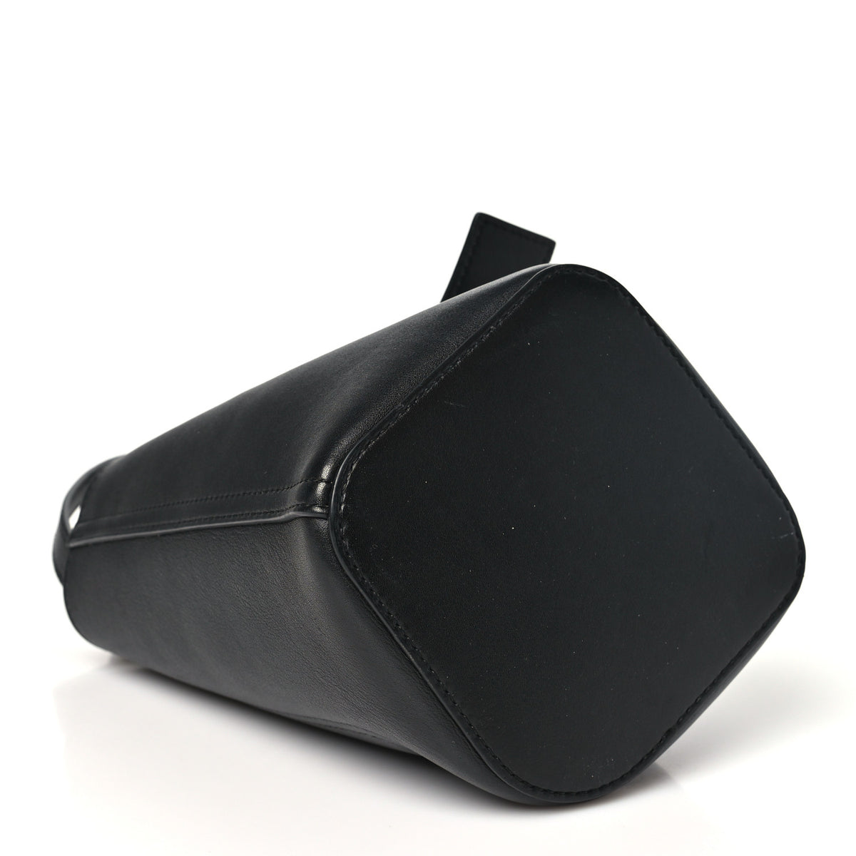 Loewe Smooth Calfskin Mini Pebble Bucket Bag Black 4 of 9