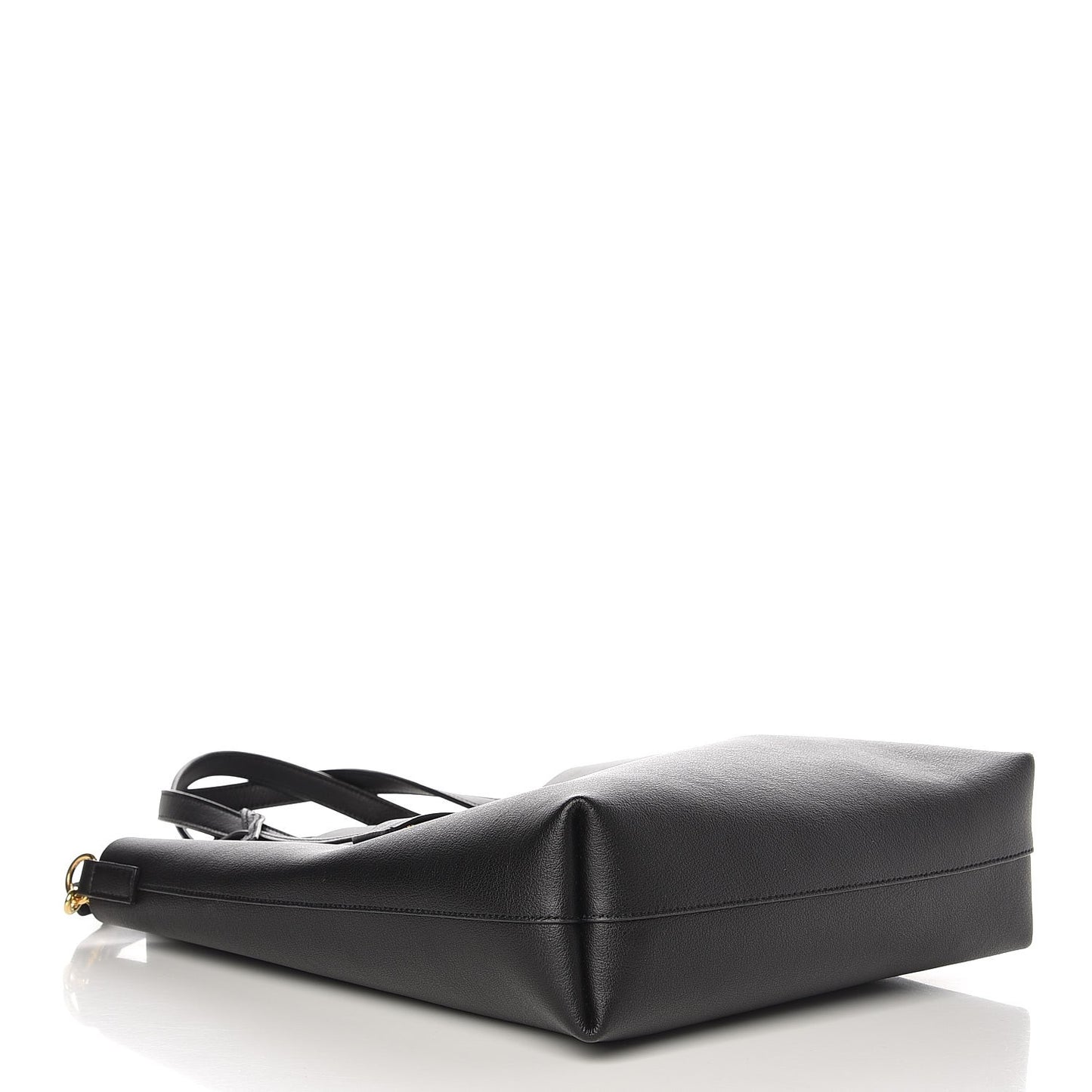 Calfskin Toy Shopping Tote Black