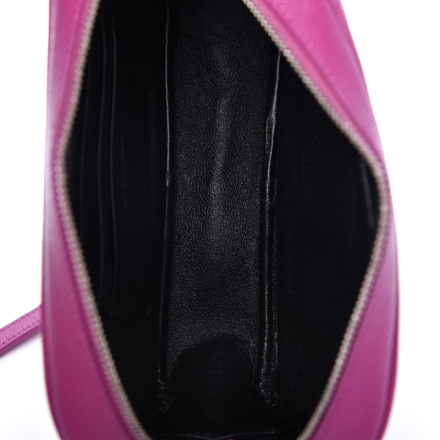 Saint Laurent Grain De Poudre Matelasse Monogram Mini Lou Camera Bag Bright Pink 5 of 10