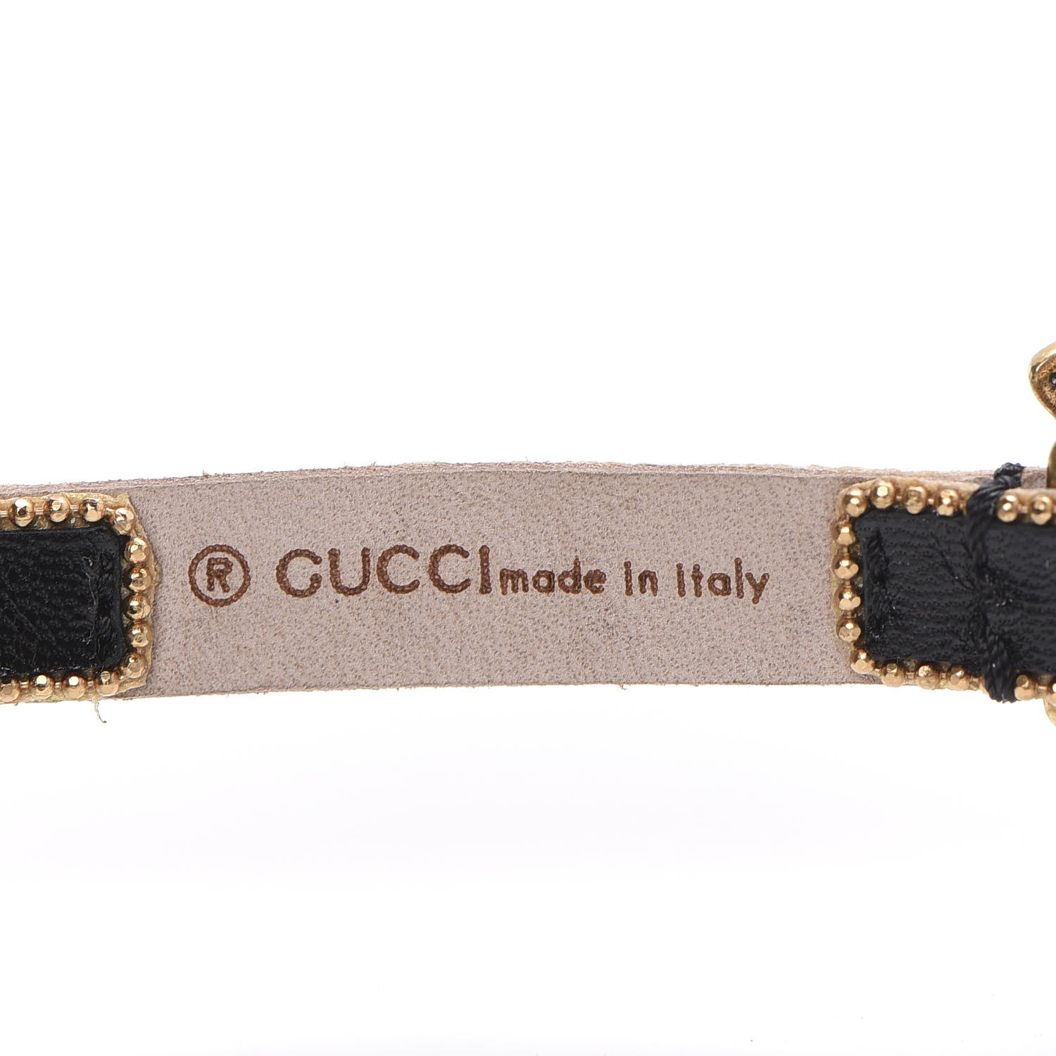 Gucci Calfskin Crystal Butterfly Bracelet Multicolor 5 of 7