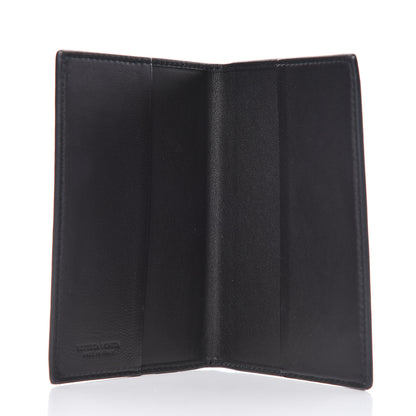 Bottega Veneta Nappa Intrecciato Passport Case Black 5 of 6