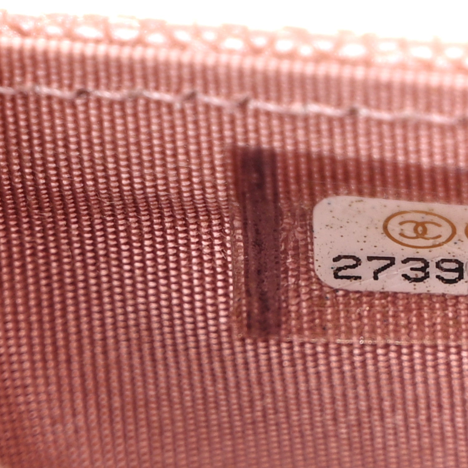 Chanel Caviar Chevron Quilted Flap Card Holder Pink Pink 8 of 11