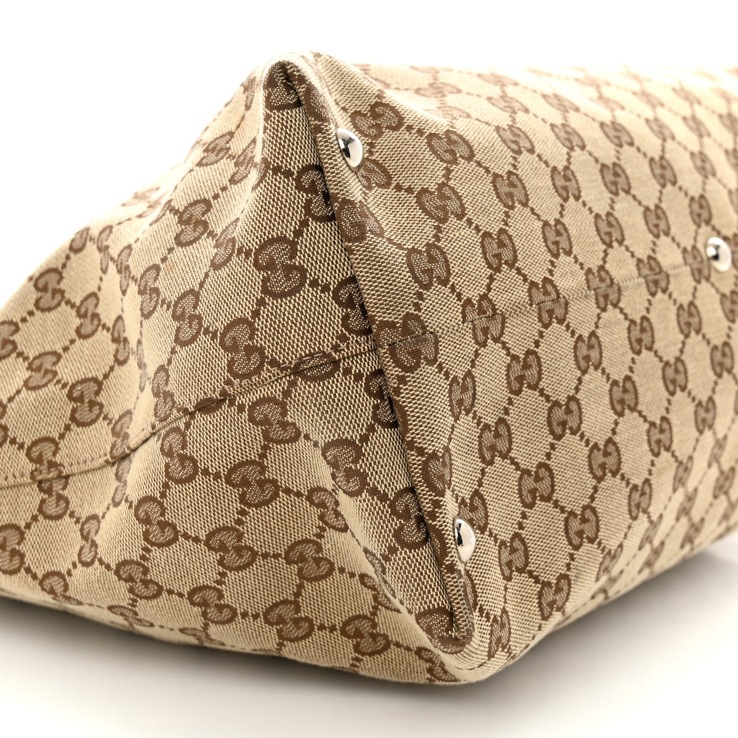 Monogram Medium Icon Bit Tote Light Brown
