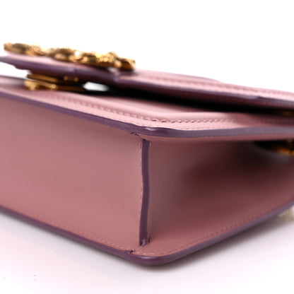 Dolce & Gabbana Smooth Calfskin Small DG Amore Envelope Bag Pink 8 of 10
