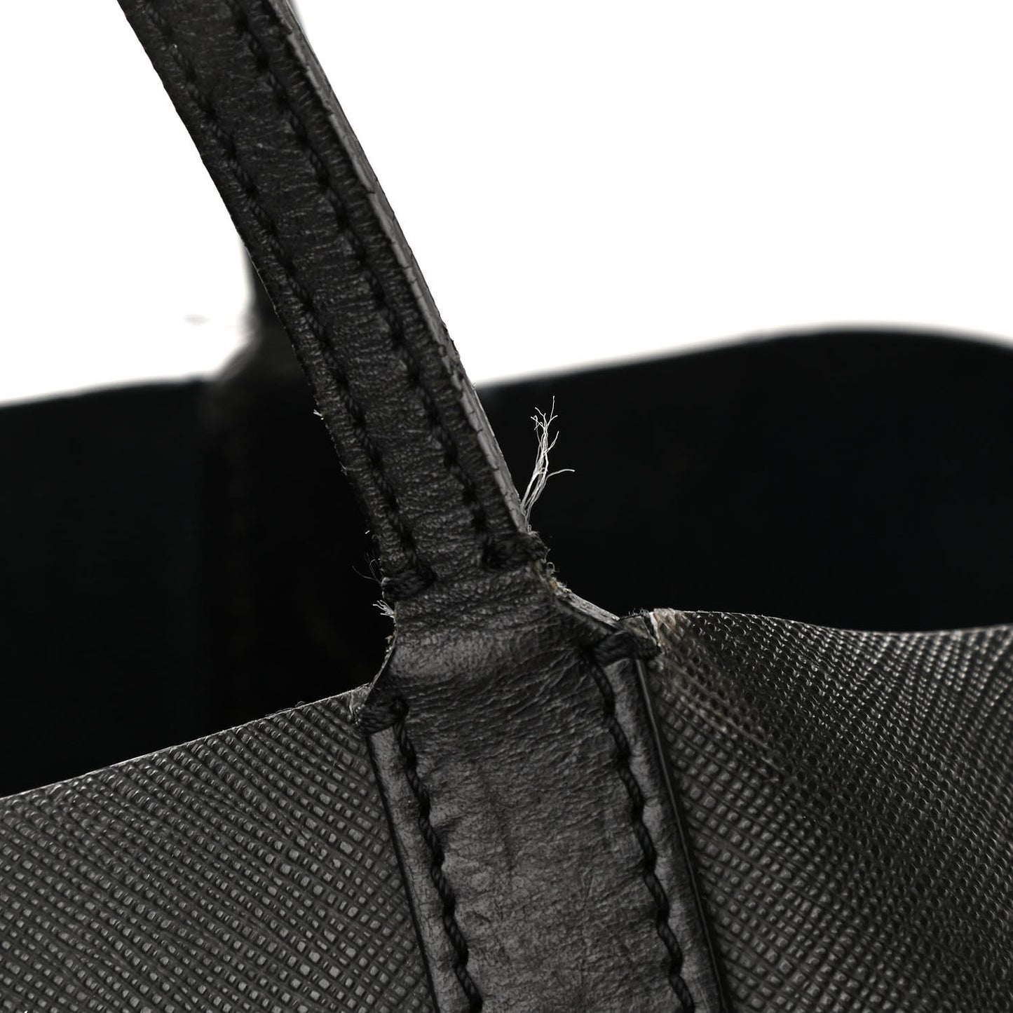 Textured Coated Canvas Rottweiler Print Large Antigona Tote Black
