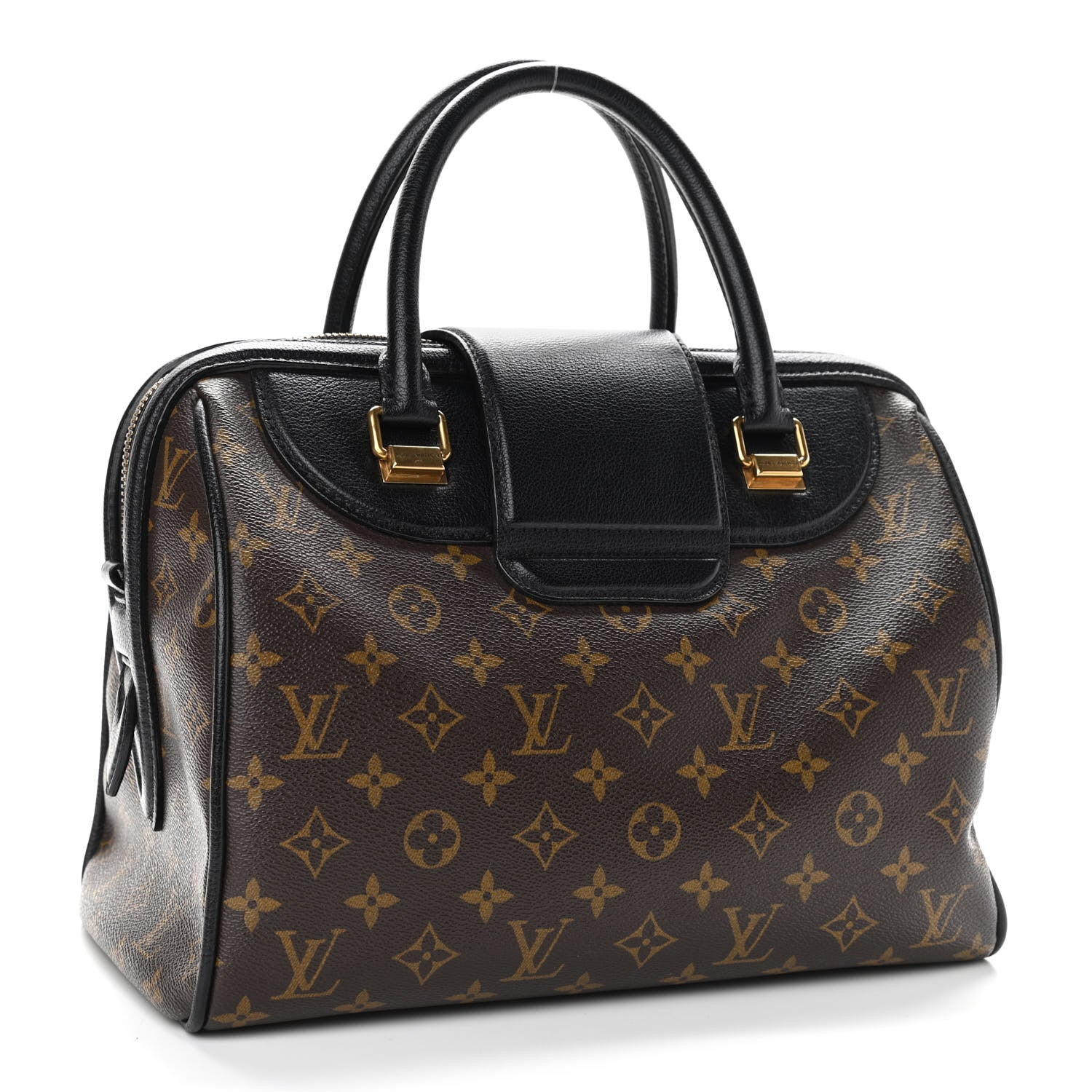Louis Vuitton Monogram Golden Arrow Speedy Black 3 of 11