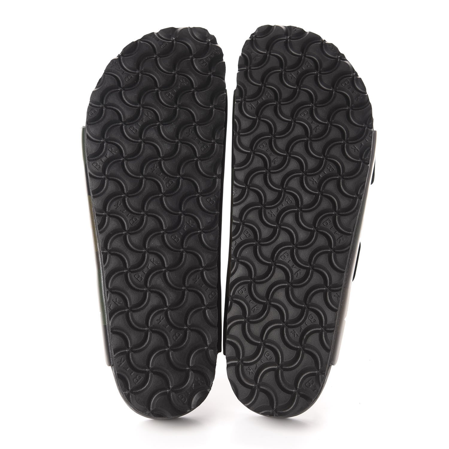 Valentino Garavani Calfskin VLTN Birkenstock Slide Sandals 41 Black 6 of 8