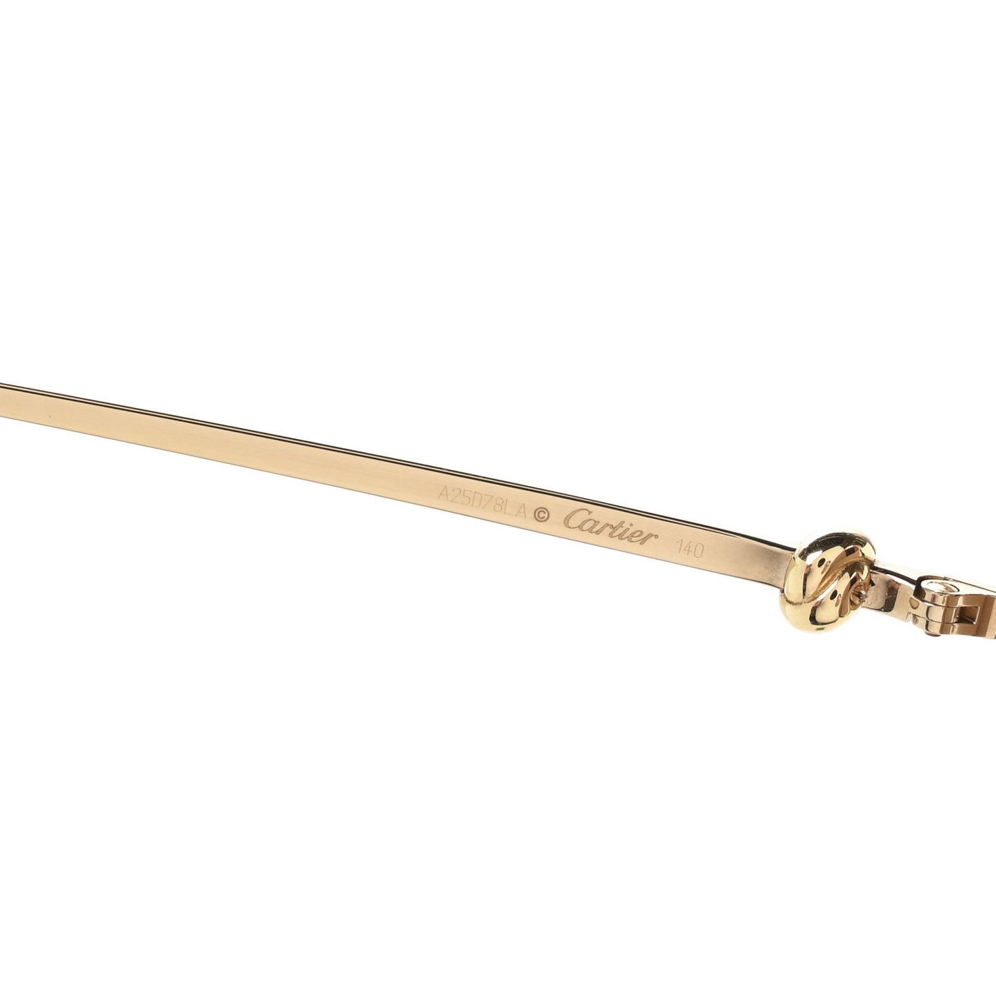 Metal Trinity Sunglasses CT0225SA 002 Gold Silver