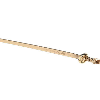 Cartier Metal Trinity Sunglasses CT0225SA 002 Gold Silver 5 of 8