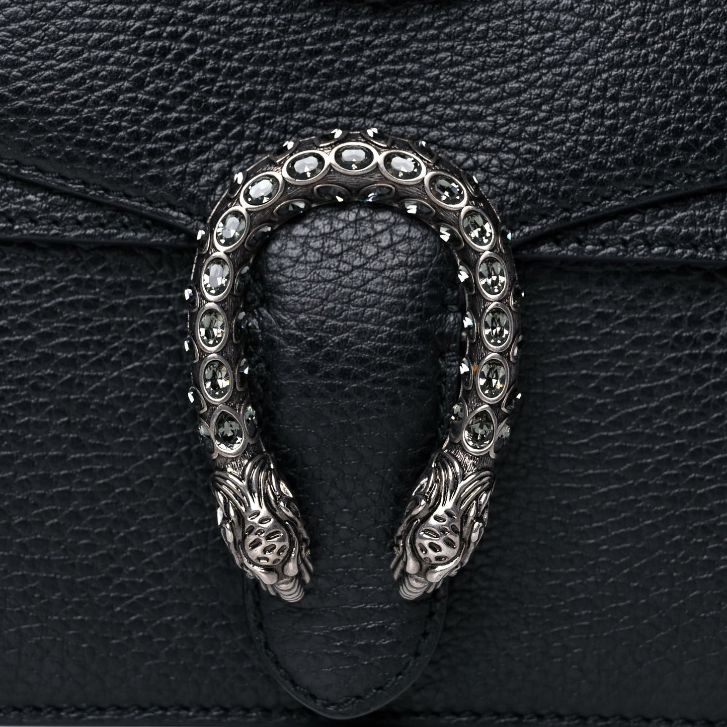 Calfskin Mini Dionysus Shoulder Bag Black