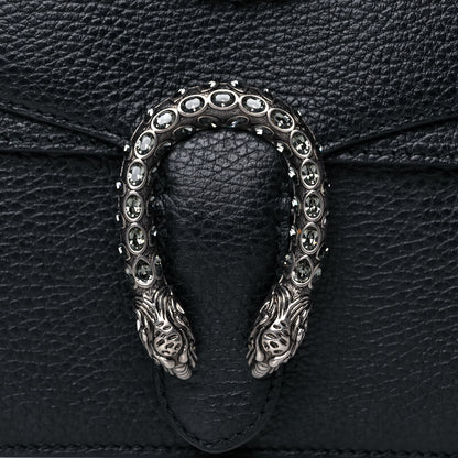 Gucci Calfskin Mini Dionysus Shoulder Bag Black 10 of 16