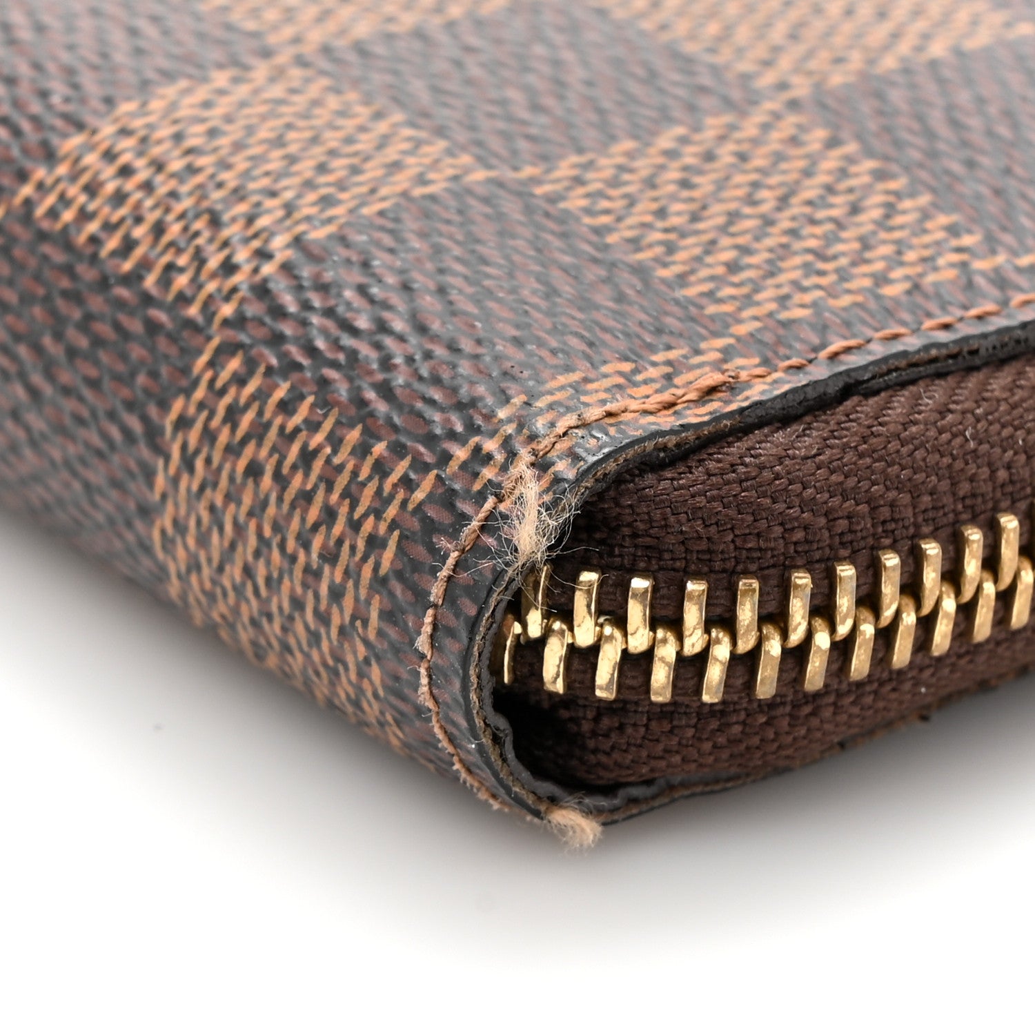 Louis Vuitton Damier Ebene Zippy Compact Wallet 8 of 11