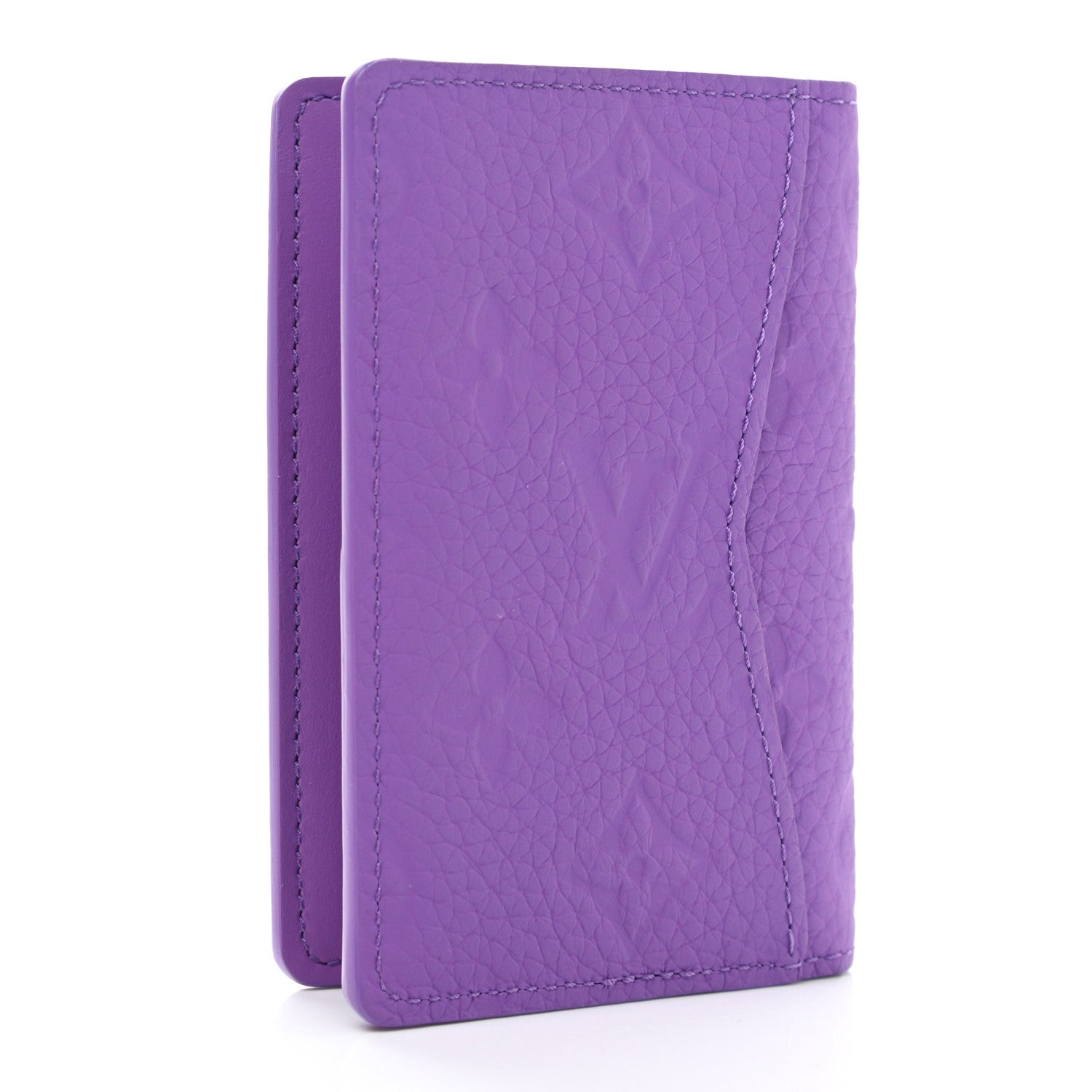 Louis Vuitton Taurillon Monogram Pocket Organizer Violet 3 of 8