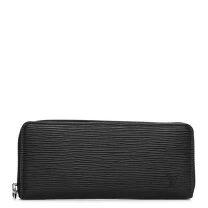 Louis Vuitton Epi Clemence Wallet Black 1 of 9