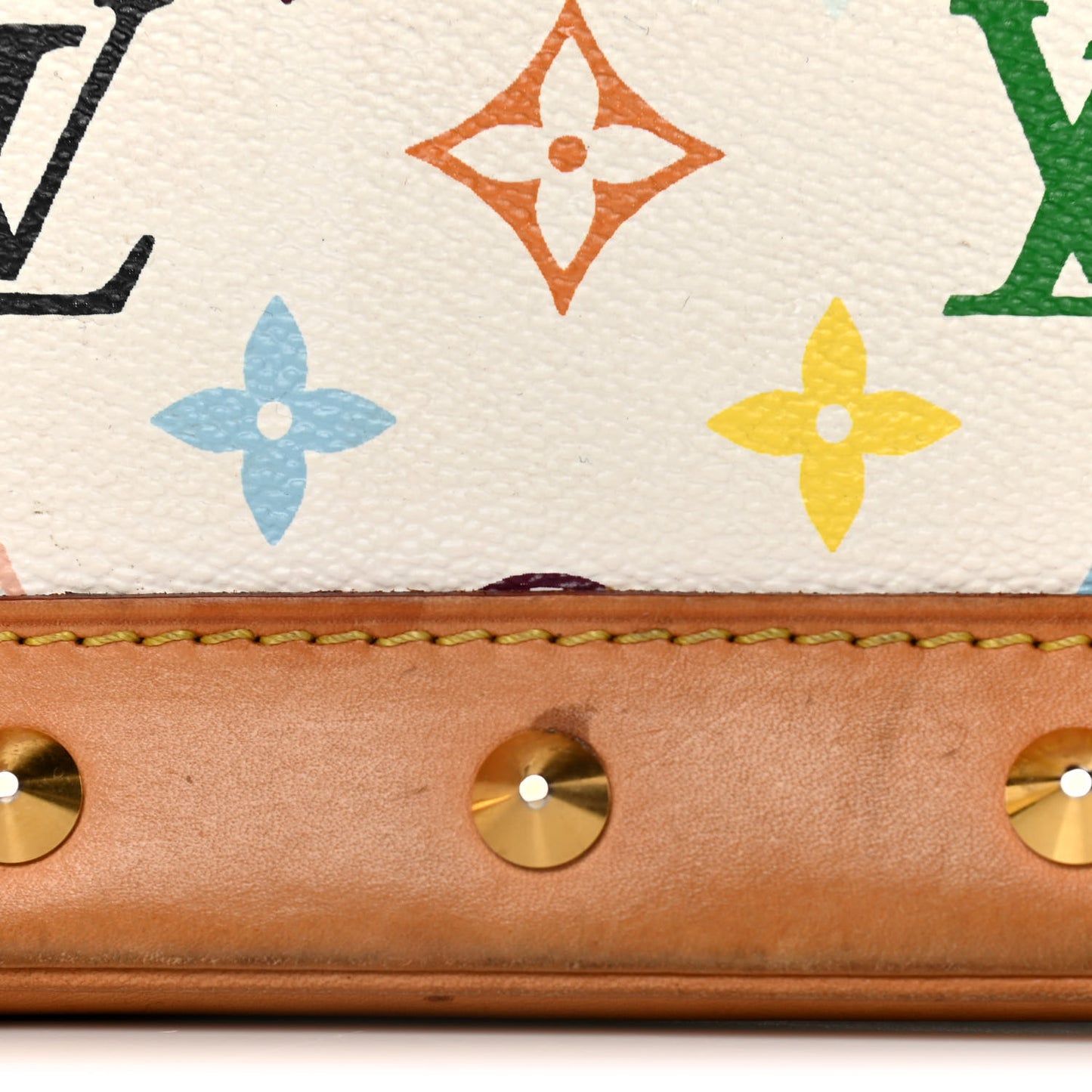 Monogram Multicolor Alma White