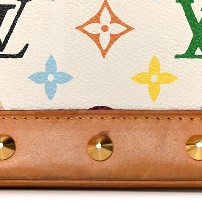 Louis Vuitton Monogram Multicolor Alma White 13 of 21