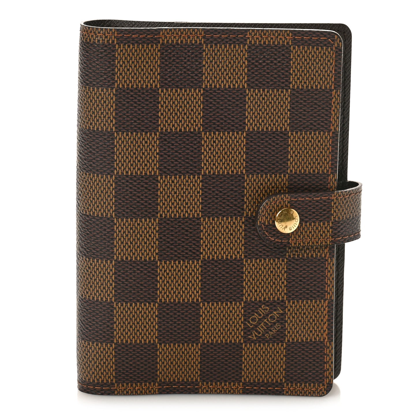 Damier Ebene Small Ring Agenda Cover