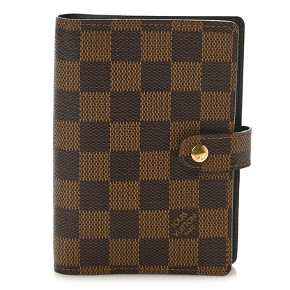 Louis Vuitton Damier Ebene Small Ring Agenda Cover 1 of 8