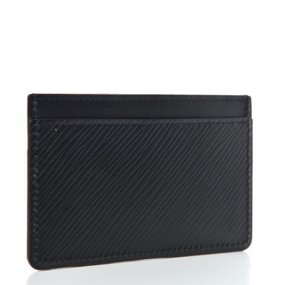 Louis Vuitton Epi Flower Remix Card Holder Black 3 of 7