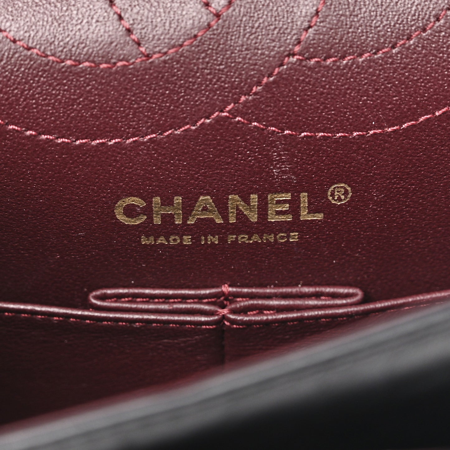 Aged Calfskin Quilted 2.55 Reissue 225 Flap Black