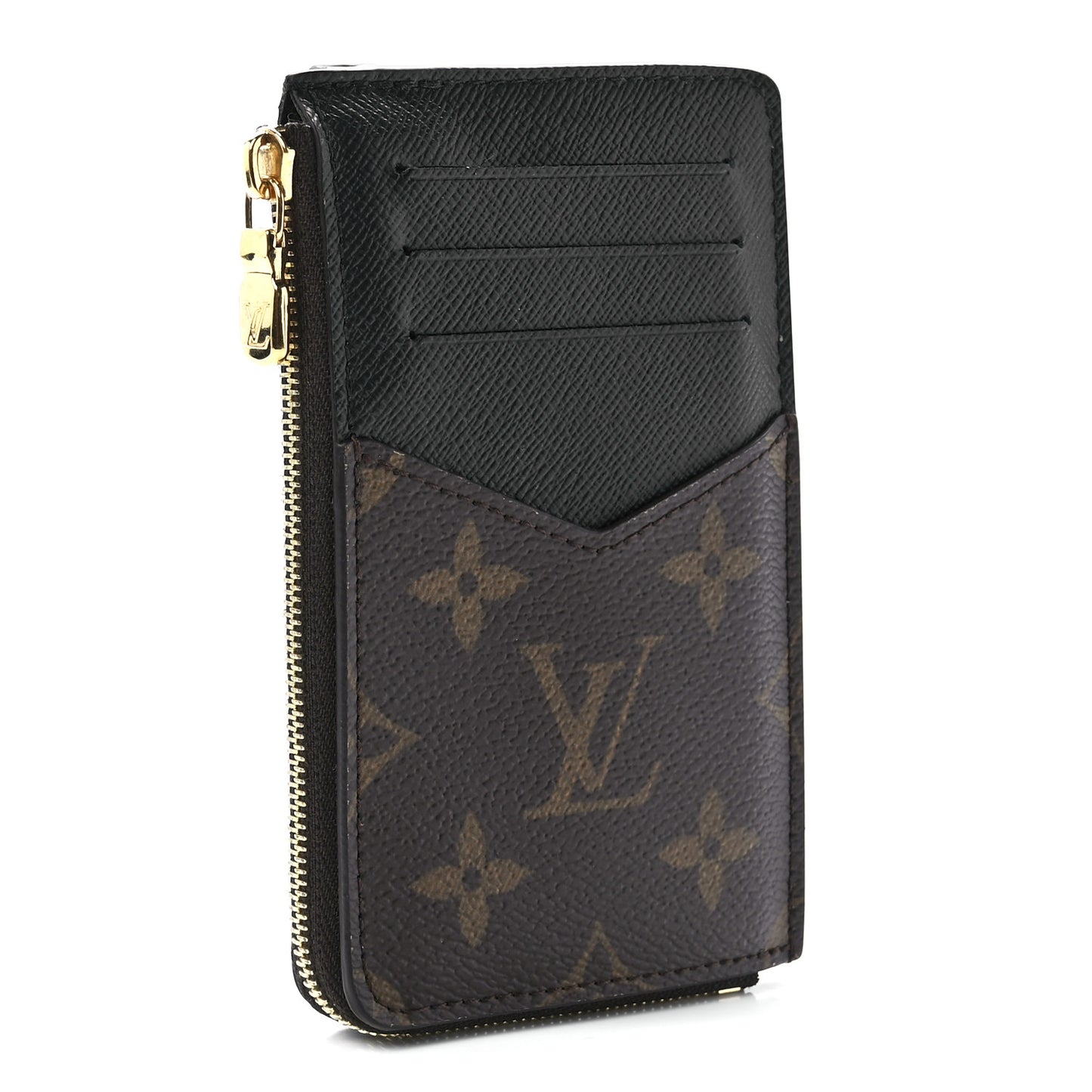 Monogram Recto Verso Card Holder Black