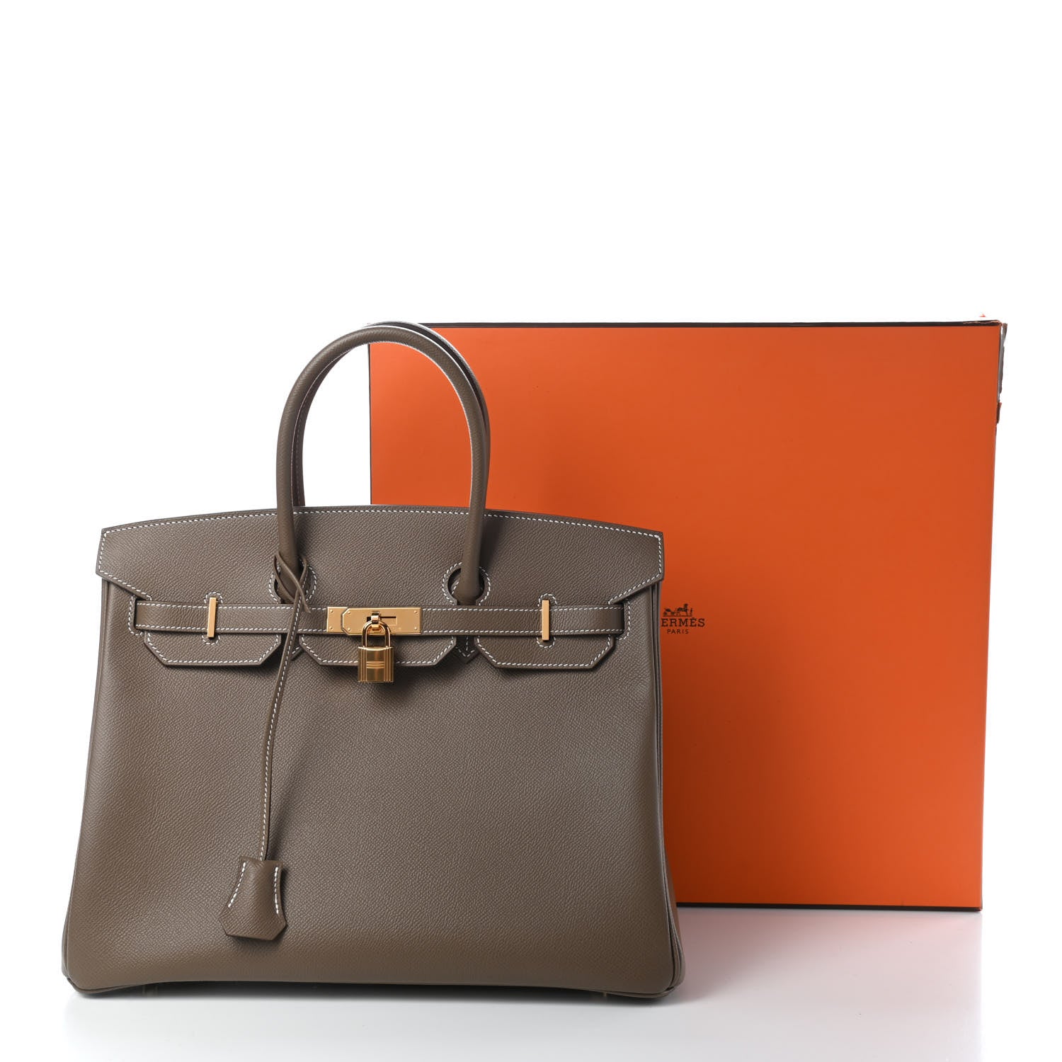 Hermes Epsom Birkin 35 Etoupe 11 of 11