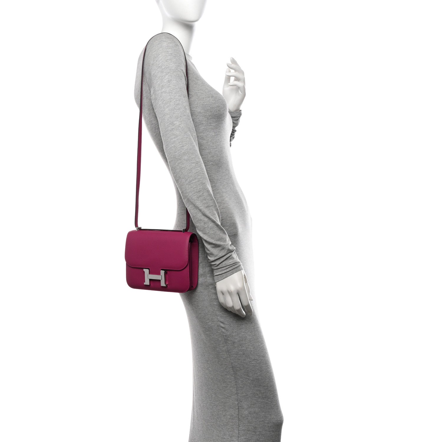 Hermes Evercolor Constance 18 Rose Pourpre 2 of 11