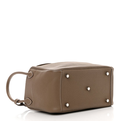 Hermes Taurillon Clemence Lindy 26 Etoupe 4 of 13