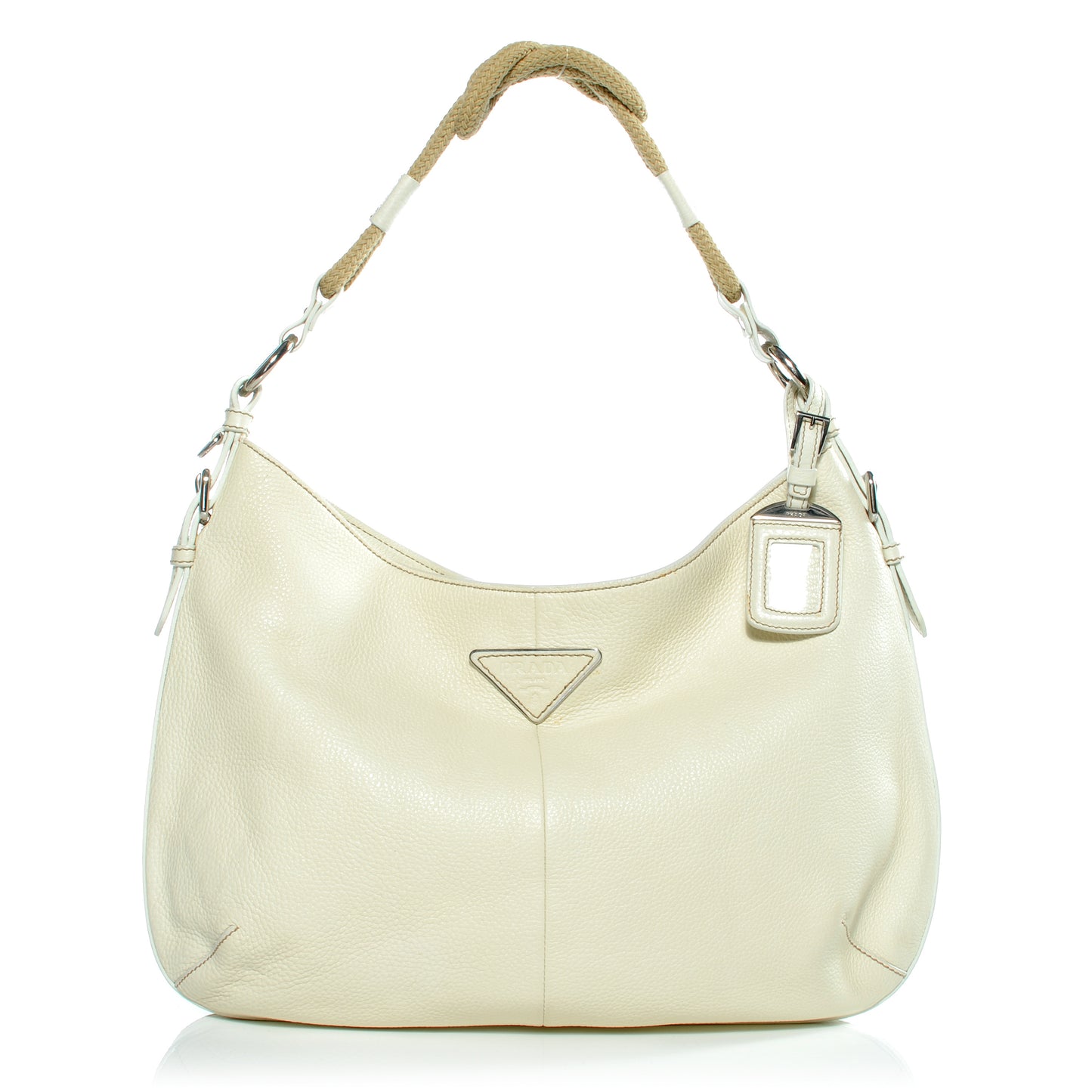 Vitello Daino Rope Knot Shoulder Bag