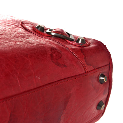 Balenciaga Chevre Classic Hardware Mini Bowling Rouge Vif 6 of 6