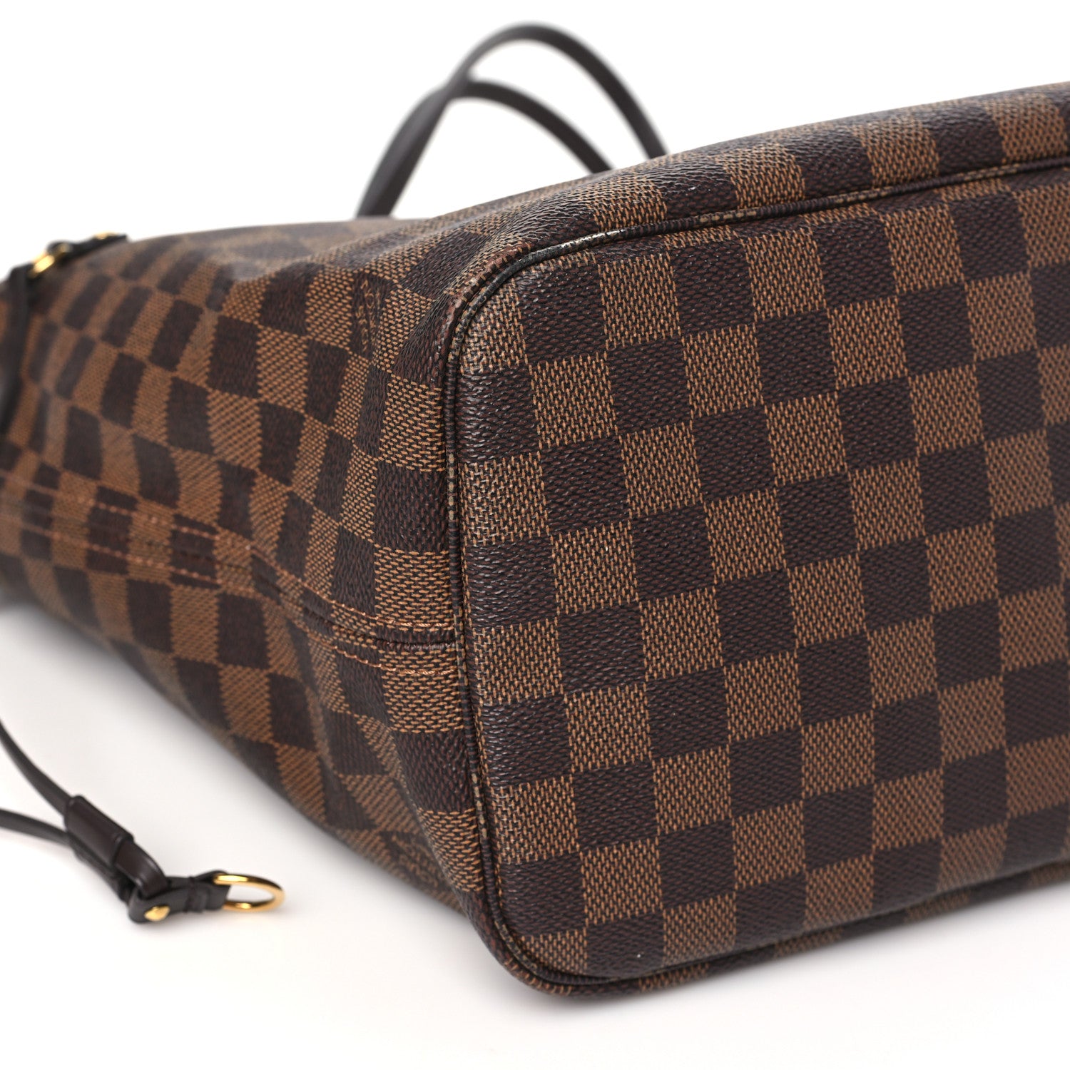 Louis Vuitton Damier Ebene Neo Neverfull MM Rose Ballerine 8 of 10