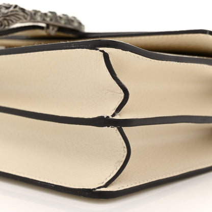 Gucci Textured Calfskin Crystal Small Dionysus Shoulder Bag Mystic White 11 of 14