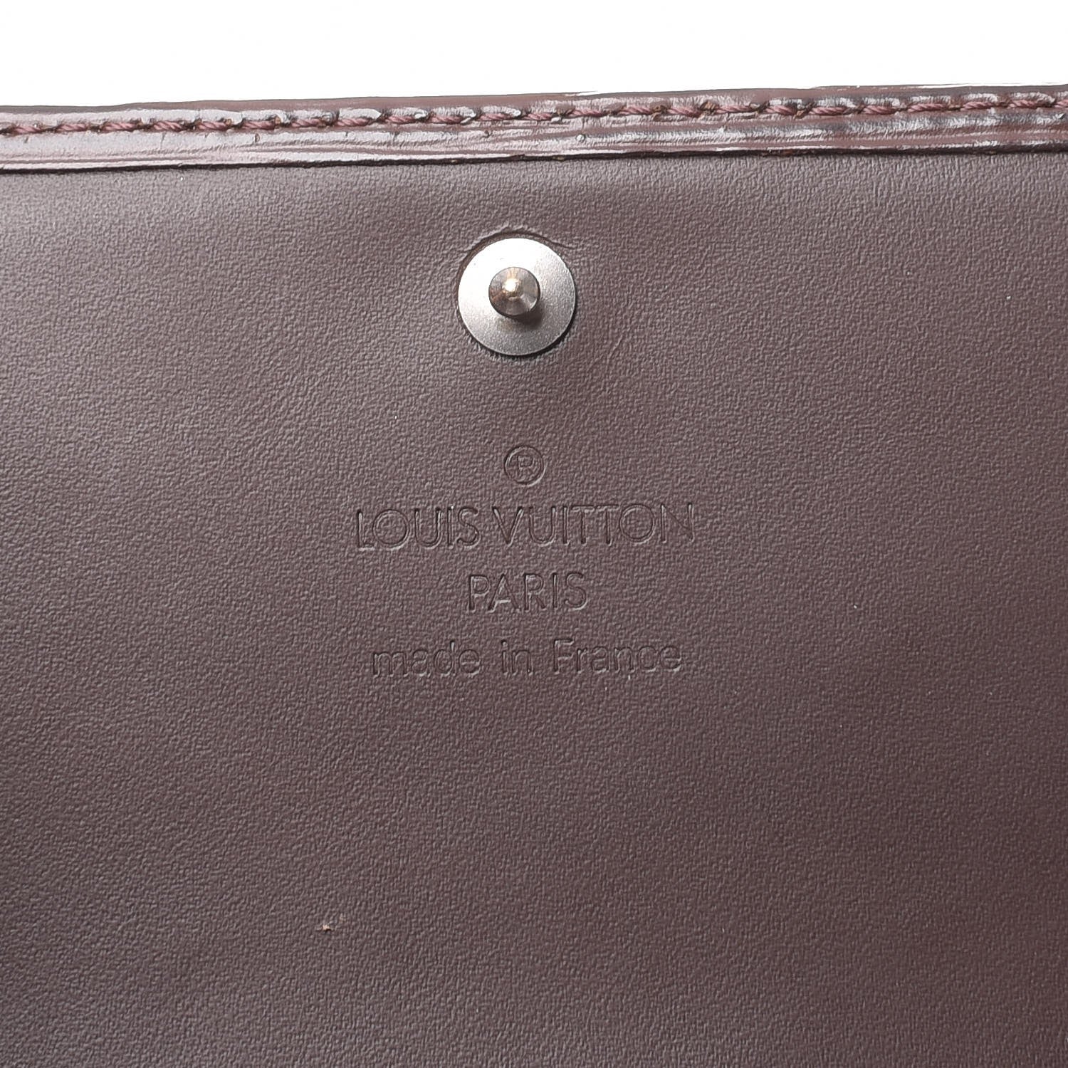Louis Vuitton Epi Porte-Monnaie Billets Tresor Wallet Moka 6 of 6