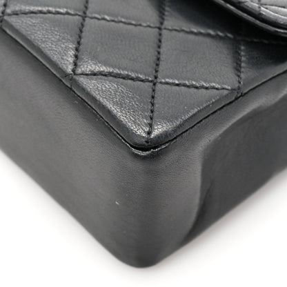Chanel Lambskin Quilted Micro Mini Flap Bag Black 13 of 15