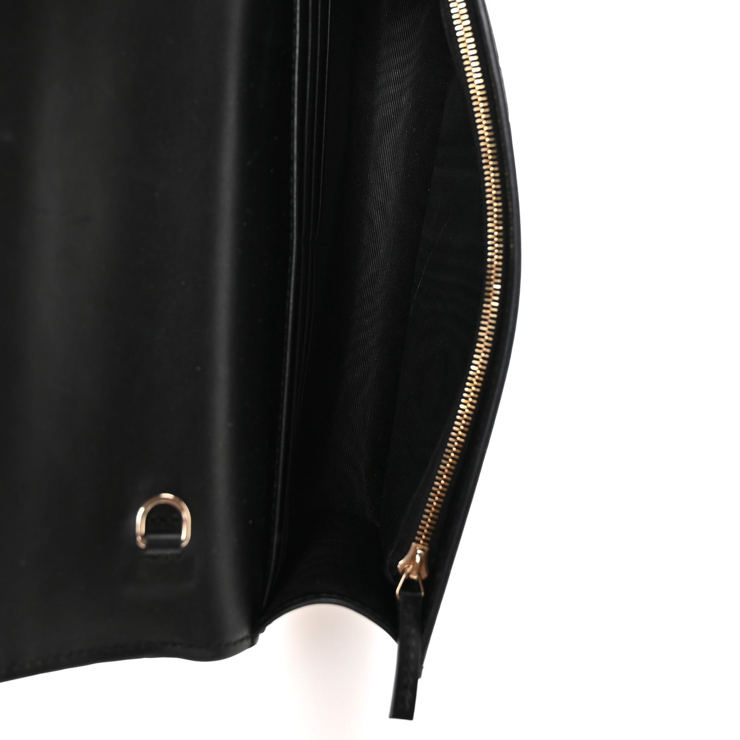 Guccissima Signature Bowy Chain Wallet Black