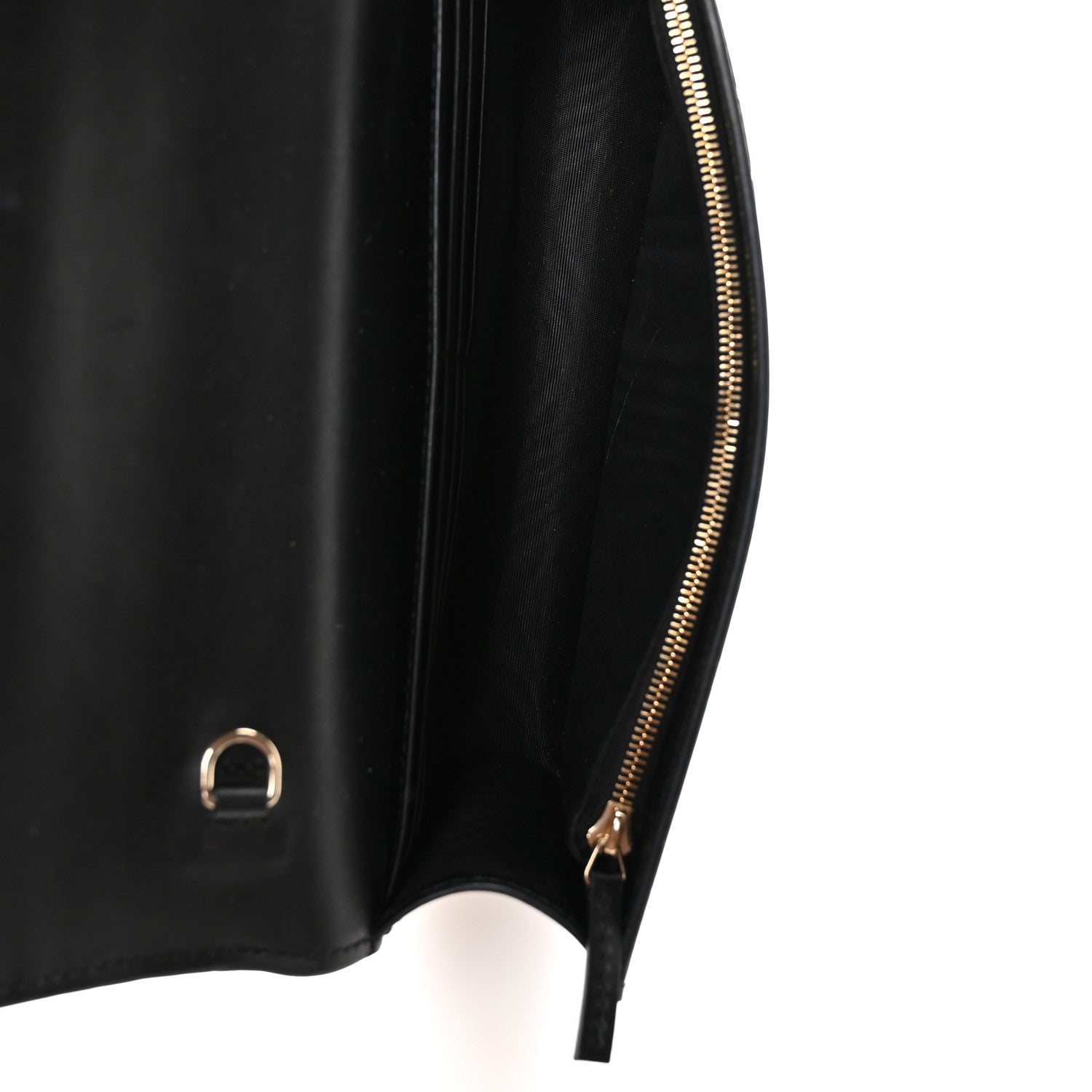 Gucci Guccissima Signature Bowy Chain Wallet Black 5 of 11
