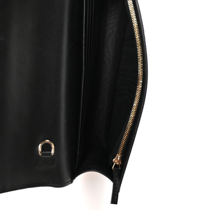Gucci Guccissima Signature Bowy Chain Wallet Black 5 of 11
