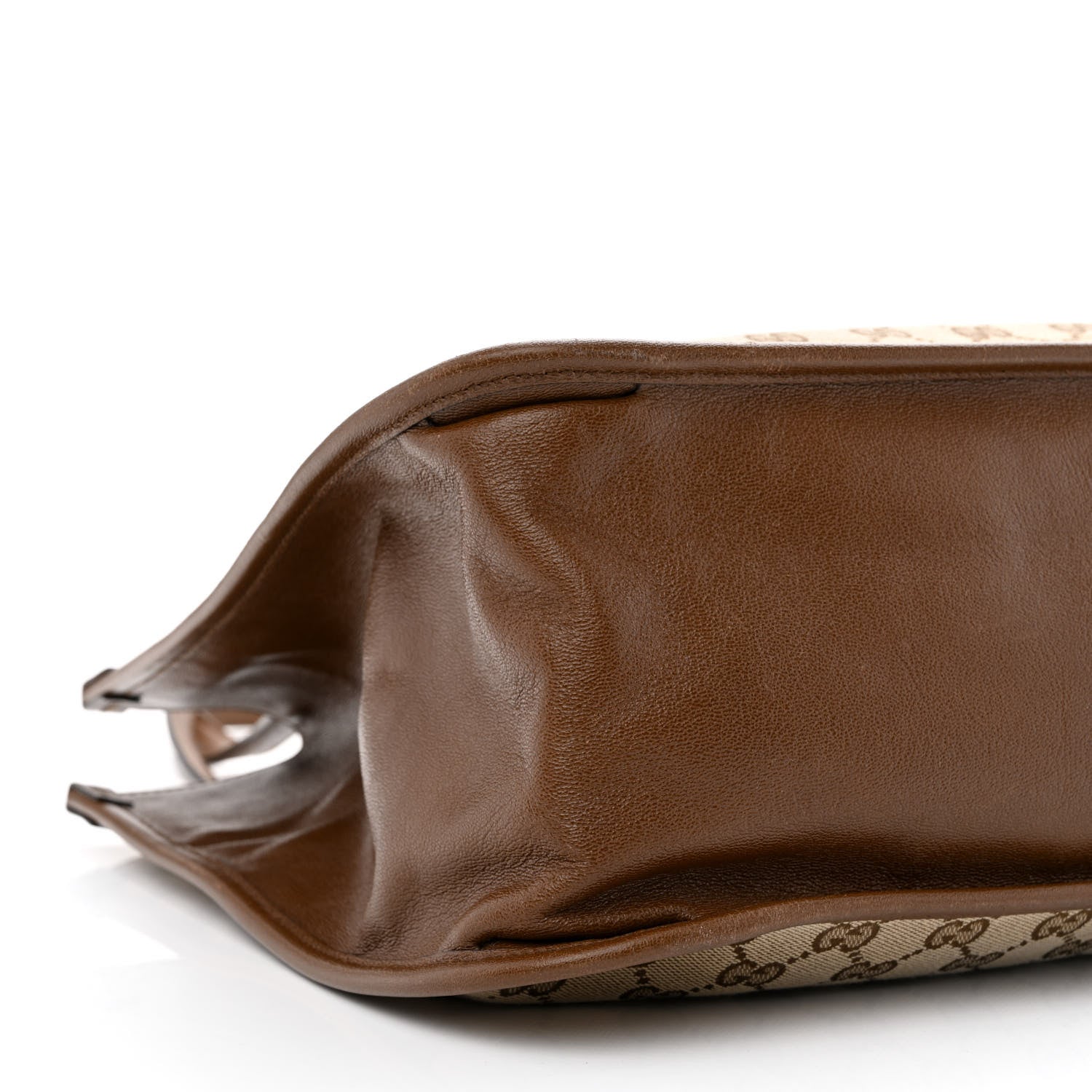 Gucci Monogram Horsebit 1955 Tote Bag Beige Brown Sugar 10 of 16