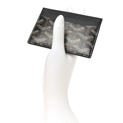 Goyard Goyardine Saint Sulpice Card Holder Black 2 of 7
