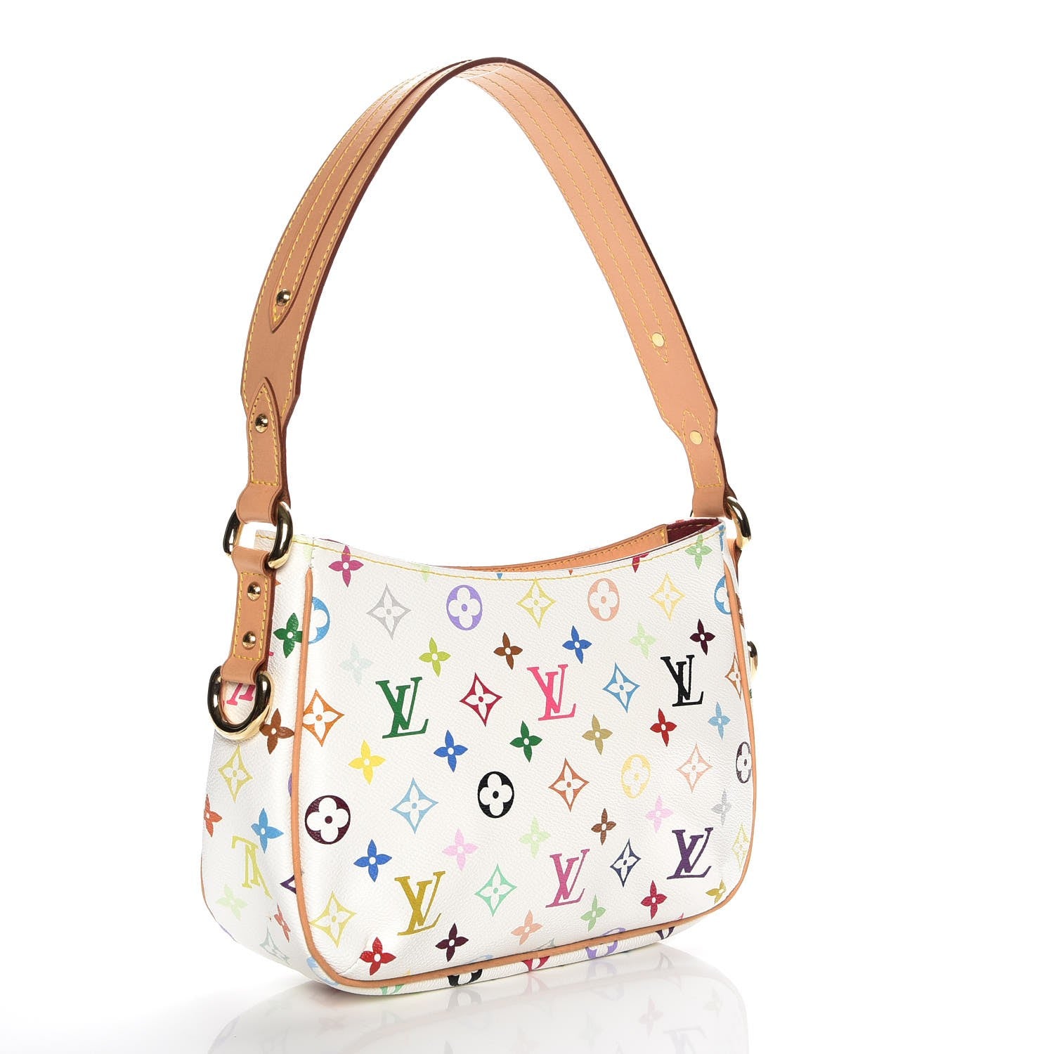 Louis Vuitton Monogram Multicolor Lodge PM White 3 of 7